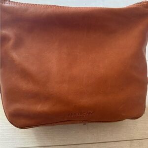 American Leather Co. Dayton Tan  Crossbody Bag Purse